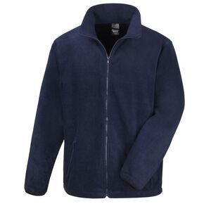 Result Mens Core Fashion Fit Outdoor Fleece Jacket / Navy Blue